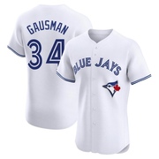 Kevin Gausman Men's Toronto Blue Jays Home Jersey - White Elite