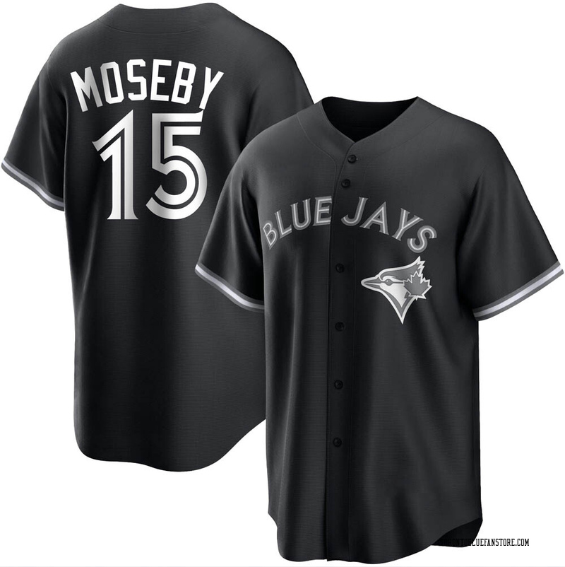 Lloyd Moseby Signed Toronto Blue Jays Blue Replica Majestic Jersey