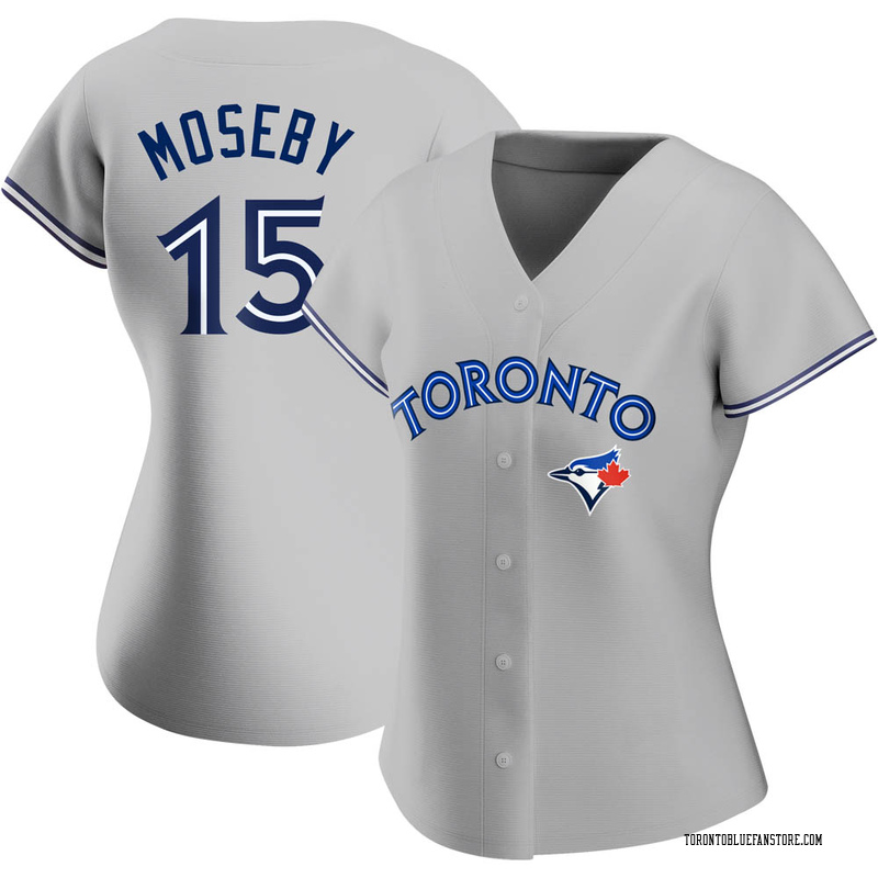 Lloyd Moseby Signed Toronto Blue Jays Blue Replica Majestic Jersey