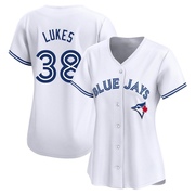 Nathan Lukes Women's Toronto Blue Jays Home Jersey - White Limited