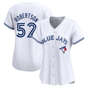 Nick Robertson Women's Toronto Blue Jays Home Jersey - White Limited