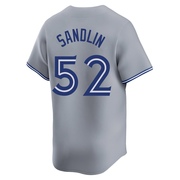 Nick Sandlin Youth Toronto Blue Jays Away Jersey - Gray Limited