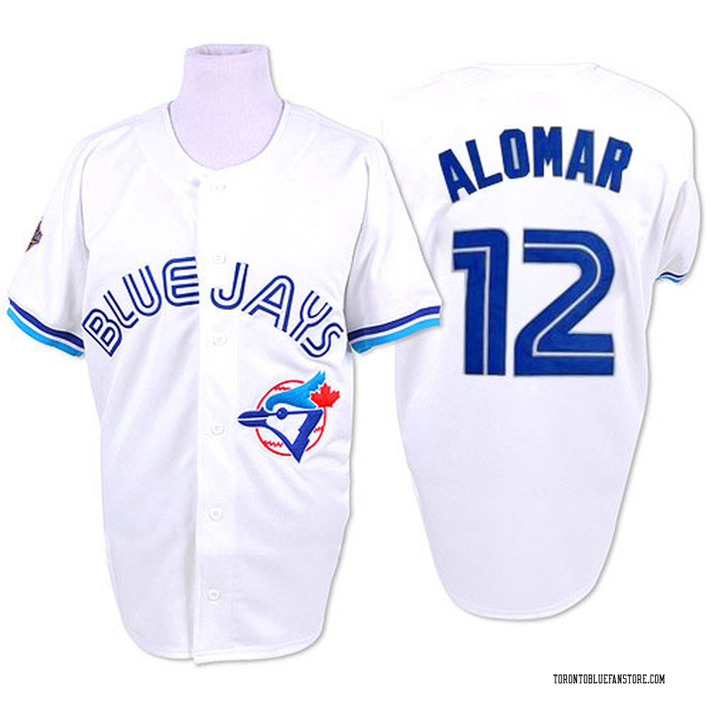 Men's Toronto Blue Jays 12 Roberto Alomar Powder Blue Alternate Jersey -  Bluefink