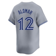 Roberto Alomar Men's Toronto Blue Jays Away Jersey - Gray Limited