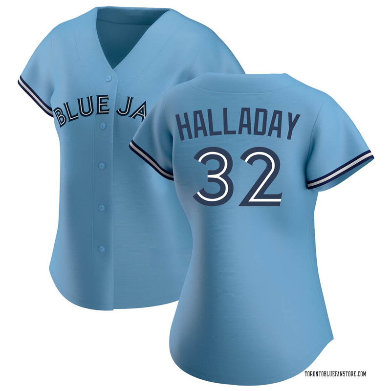 Roy Halladay Women's Toronto Blue Jays Jersey - Blue Replica