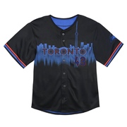 Ryan Burr Toddler Toronto Blue Jays 2024 City Connect Jersey - Black Limited