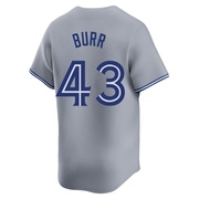 Ryan Burr Youth Toronto Blue Jays Away Jersey - Gray Limited