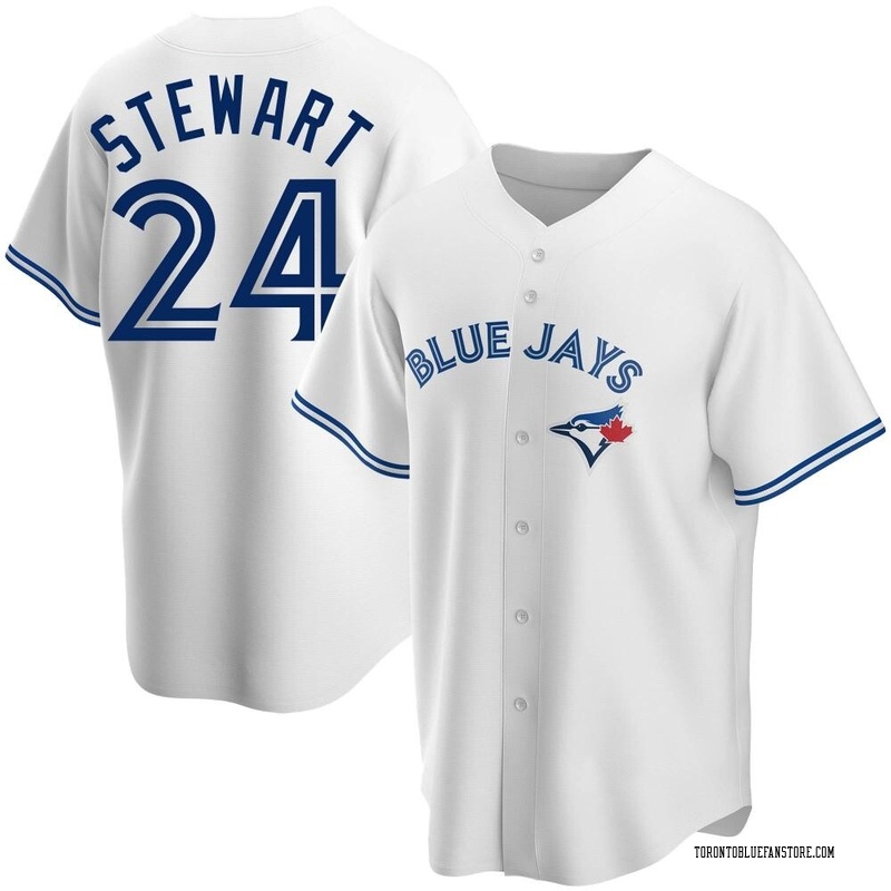 Shannon Stewart Youth Toronto Blue Jays Home Jersey - White Replica