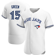 Shawn Green Men's Toronto Blue Jays Home Jersey - White Authentic