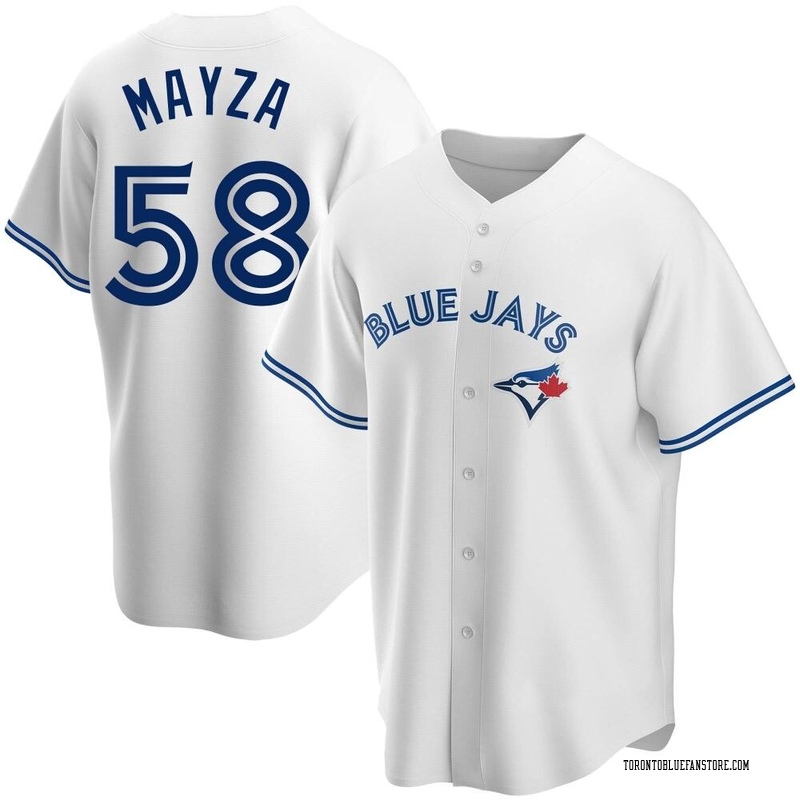 Tim Mayza Men's Nike Royal Toronto Blue Jays Alternate Replica Custom Jersey Size: Small