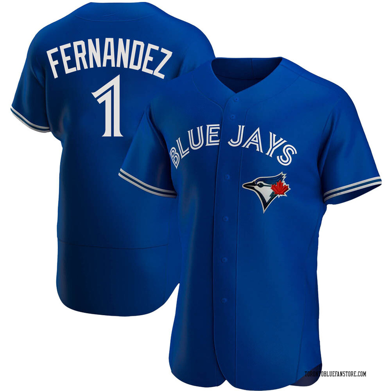 TONY FERNANDEZ Toronto Blue Jays Majestic Cooperstown Throwback
