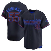 Tyler Heineman Men's Toronto Blue Jays 2024 City Connect Jersey - Black Limited