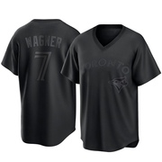 Will Wagner Youth Toronto Blue Jays Pitch Fashion Jersey - Black Replica