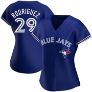 Yariel Rodriguez Women's Toronto Blue Jays Alternate Jersey - Royal Authentic